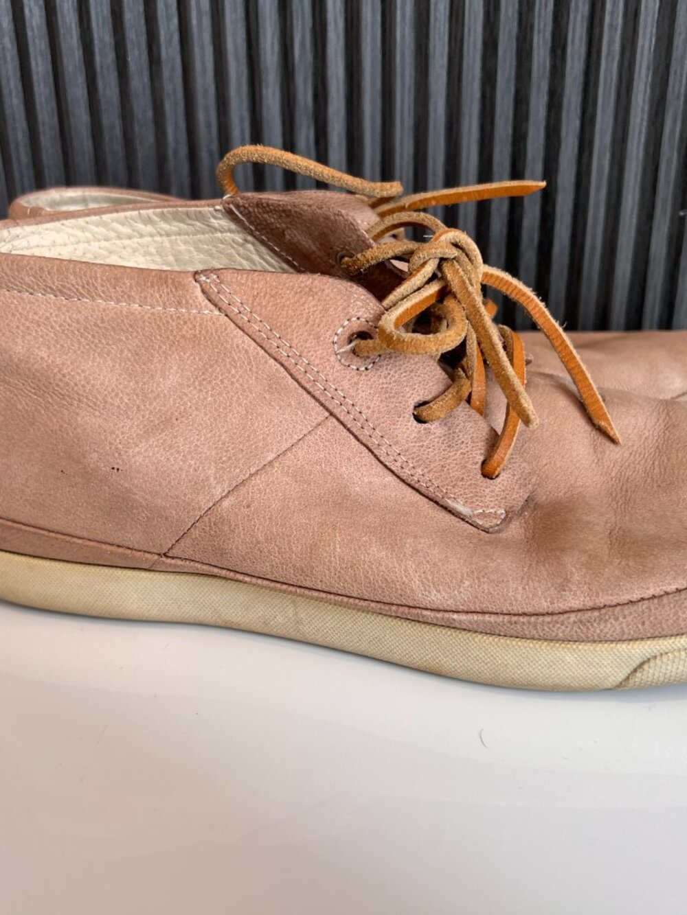 Ecco suede laceup casual shoes size 39 - Picture 4 of 7